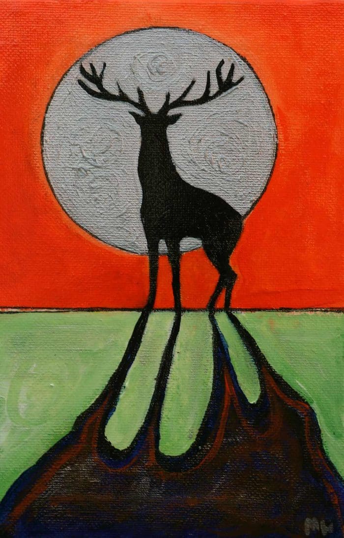 Stag Silhouette