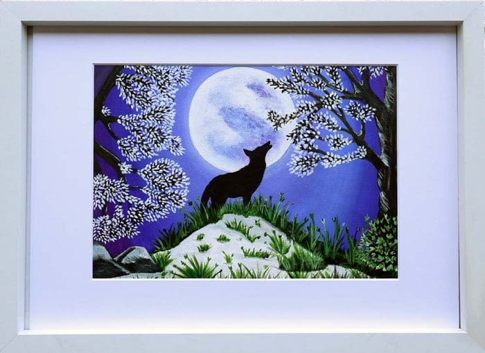 Moonlit Wolf