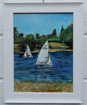 Durleigh Reservoir - Framed