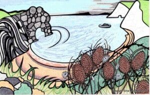 Sky Clearing Over Durdle Door