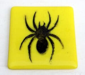 Yellow Spider Coaster