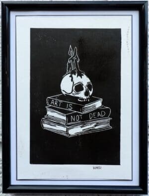 Art is not dead - Author