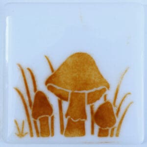 White Mushroom Coaster