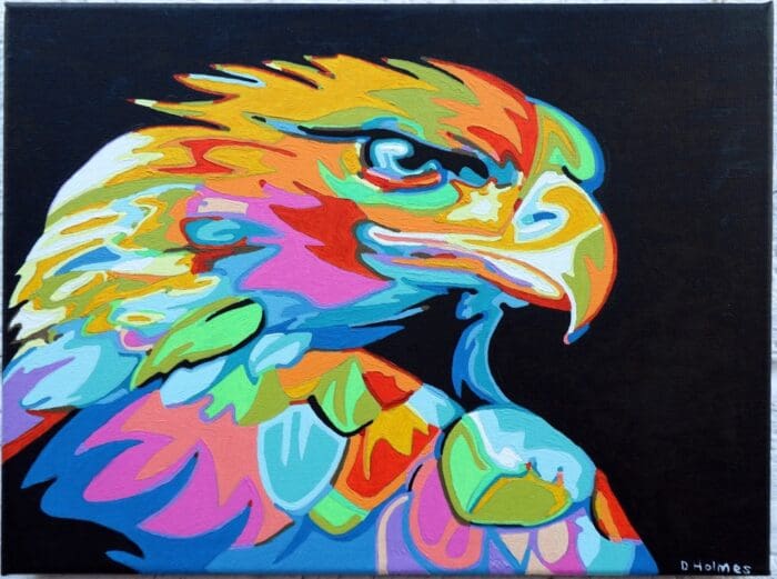 Colourful Eagle