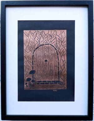 Framed Fairy Door