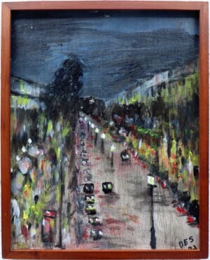 Boulevard Montmartre at Night