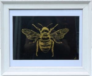 Black and Gold Bee