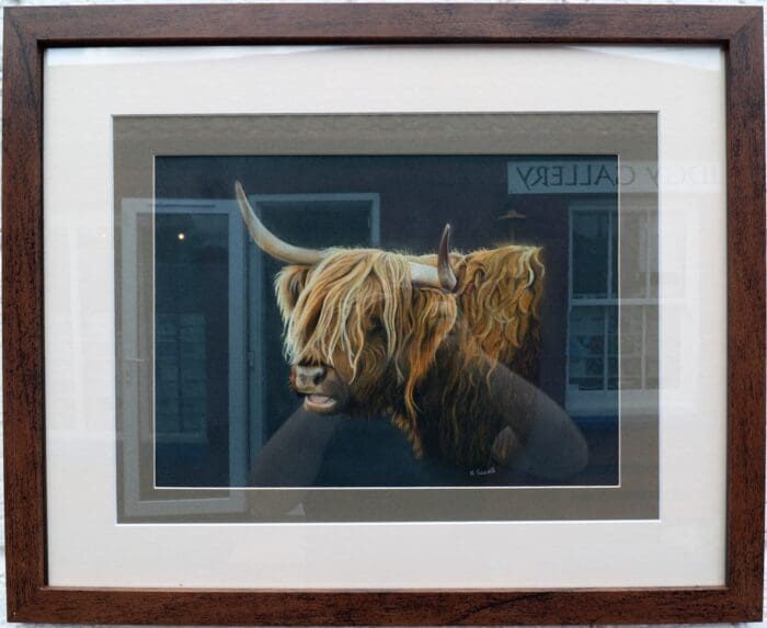 Brown Highland Cow