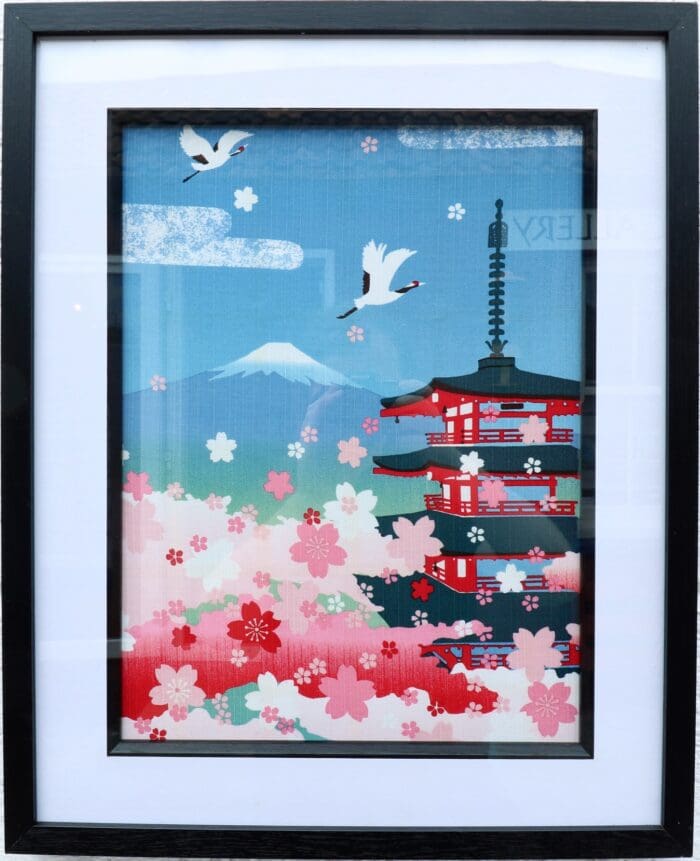 Cherry Blossoms Under Mt. Fuji