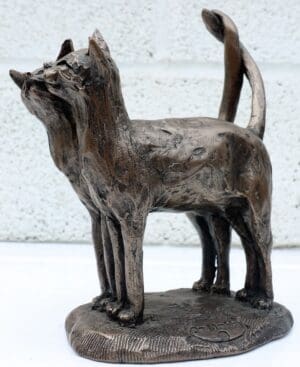 Cold Cast Bronze Cats
