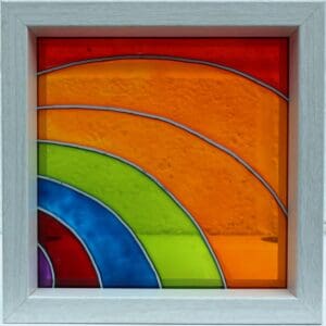 Stained Glass Rainbow (Square)