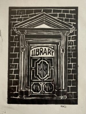 Library Door