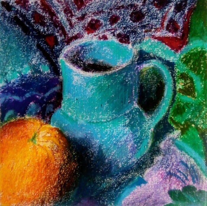 Blue jug