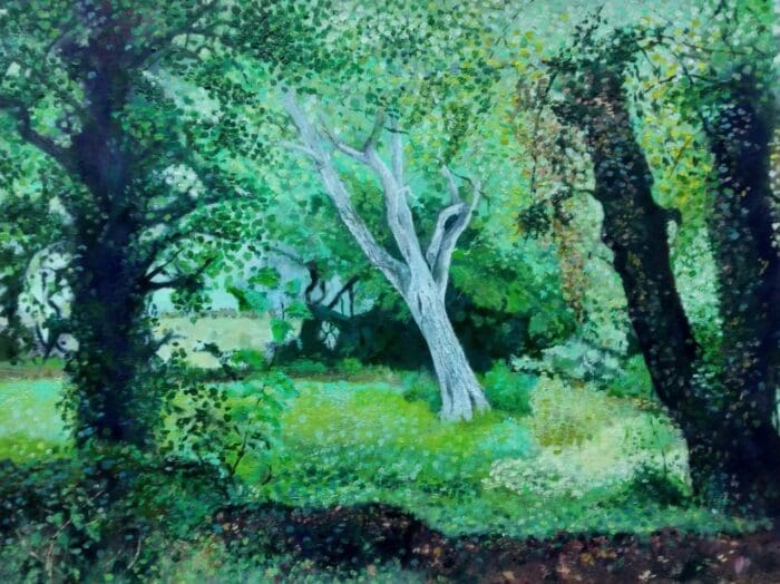 The White tree