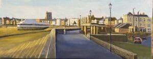 Burnham Walk painting by Tony Machin