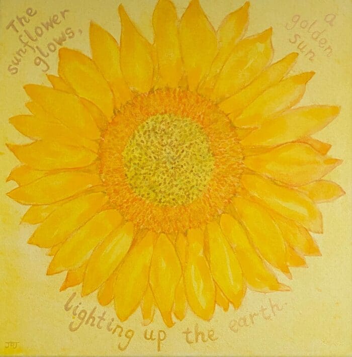 Golden flower