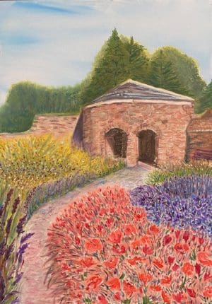 Canning garden's summer house