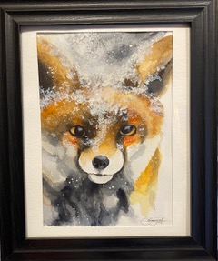 Little Wolf in the Snow