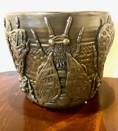 Bee Jardiniere Cold Cast Bronze