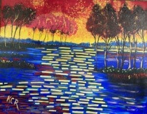 Trees & water