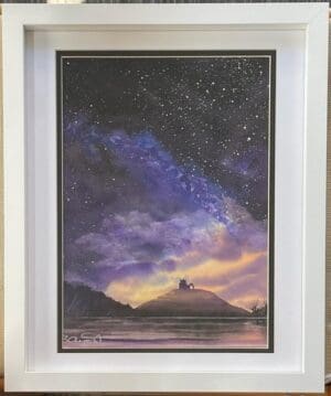 Burrow Mump under starlight
