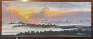 Birds at Sunset